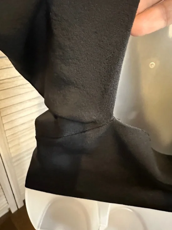 Trouvé Black Deep V sleeveless blouse Size M - Picture 9 of 12